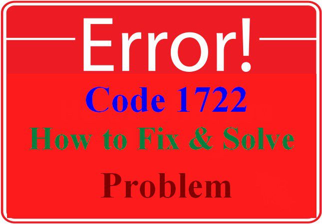 Error 1722 Installing Adobe Flash Player