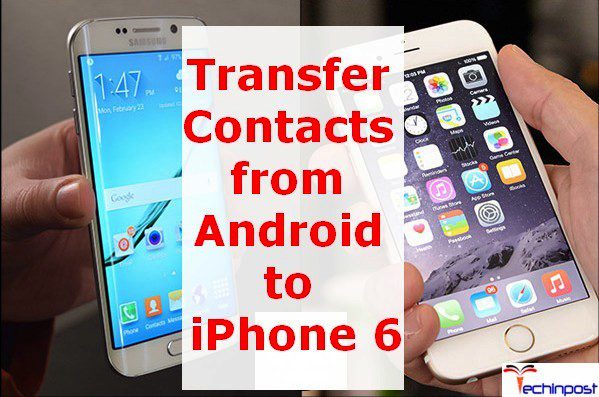 transfer contact from android to android