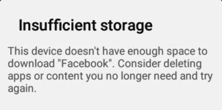 Android Insufficient Storage