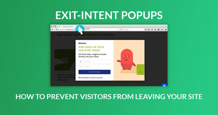 How to Use Exit Intent Features in Content Marketing