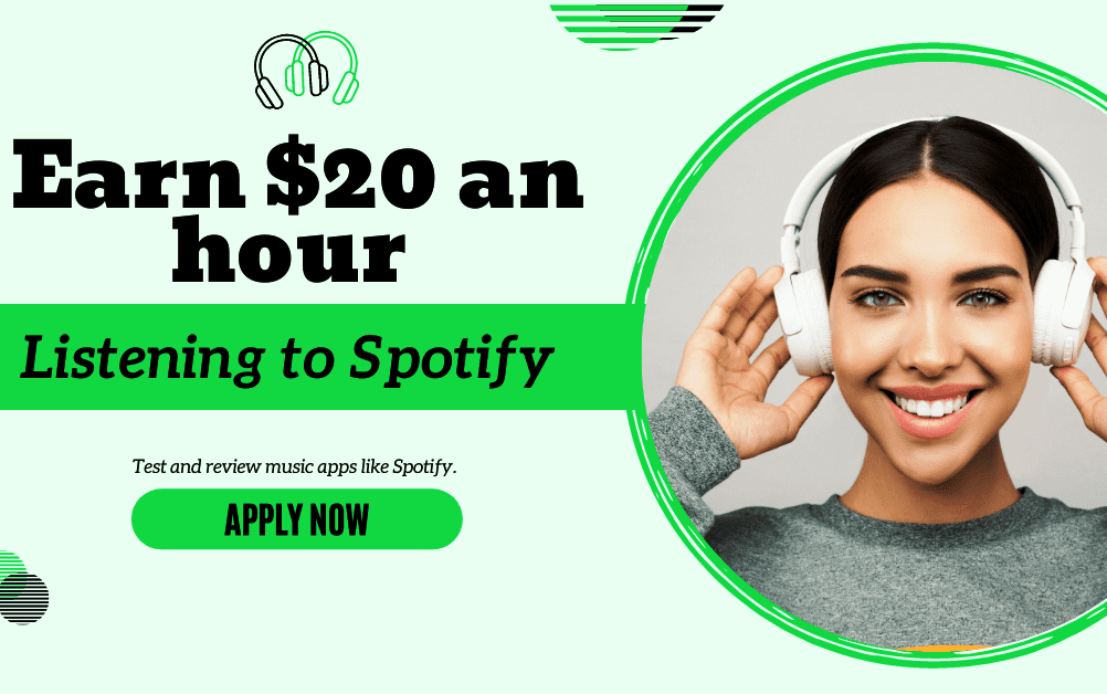 Earn $20 an Hour Listening to Spotify
