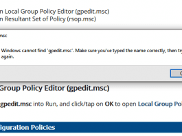 Windows Cannot Find Gpedit.msc