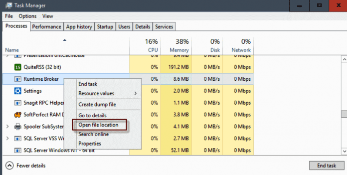 What is Runtime Broker