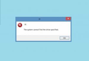 [SOLVED] The System Cannot Find The Drive Specified Error Problem