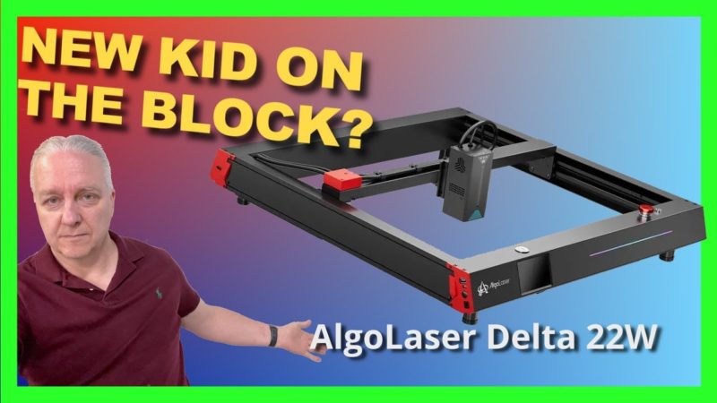 AlgoLaser Delta 22W Laser Engraver: Where Technology Meets Artistry