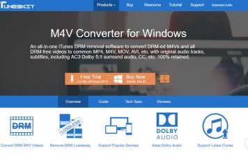 TunesKit M4V Converter For Windows
